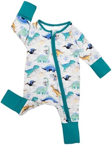 Bow Dream Bamboo Rayon Baby Romper Boy Newborn Girl Clothes Outfit - Image 3