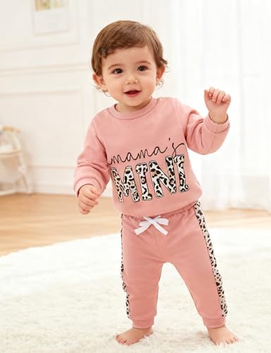 Toddler Baby Girl Clothes Fall Winter Long Sleeve Sweatshirt - Image 3