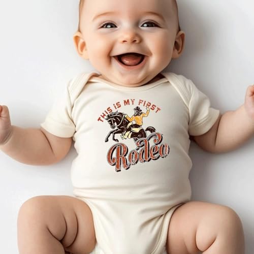hrcfbk Infant Baby Boys Girls Bodysuit Newborn Short Sleeve Funny Letters Print - Image 5