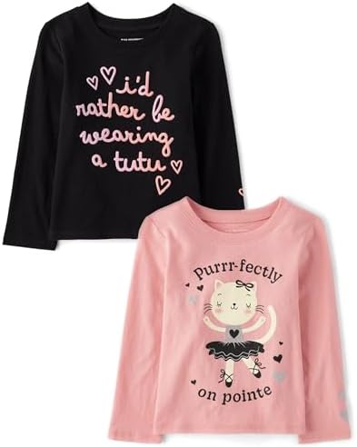 The Children's Place Baby Girls' And Toddler Unicorns, butterflies, trends Long by TheChildrensPlace