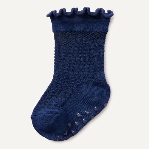 Amazon Essentials x Sofia Grainge Toddler and Baby Girls' Scallop Top Socks - Image 5