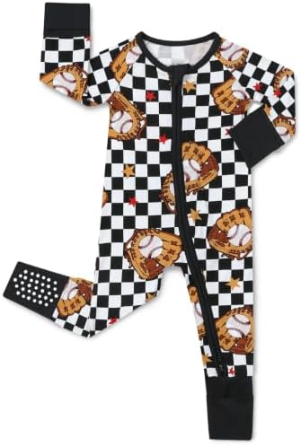 babee Reshinee Bamboo Viscose Baby Footie Pajama, Zipper Sleeper Boys Girls by babeeReshinee