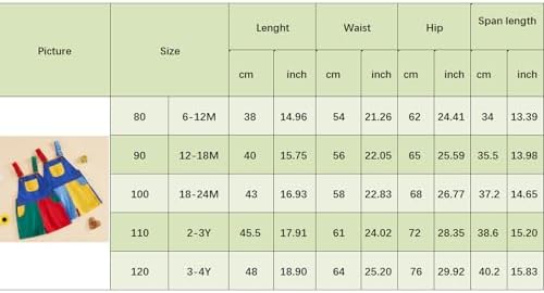 Fernvia Toddler Kids Baby Girl Boy Contrast Color Overalls Shorts Clothes - Image 7
