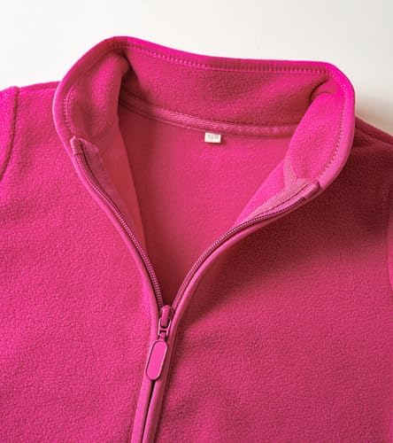 Toddler Boys Girls Fleece Jacket Lightweight Fall Spring 2-12 Years - Image 4