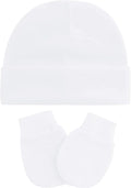 UTTPLL Newborn Hats Mittens Set Toddler Girls Boys Cotton Nursery Hospital by UTTPLL
