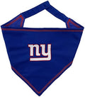 NFL New York Giants TIE Bandana, Small/Medium. Dog Bandana Scarf Bib by PETSFIRST