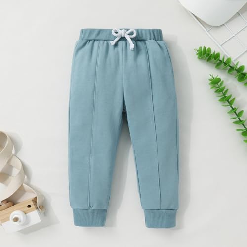 YOUNGER TREE Baby Clothes for Girls Boy Solid Color Hoodie and Sweatpants - Image 5