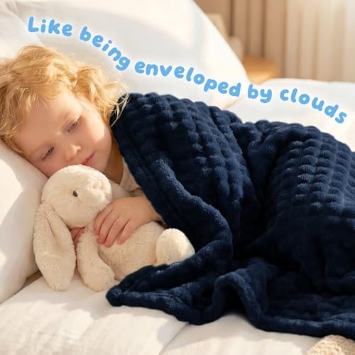 Fleece Baby Blanket for Girls Boys, Soft Cozy Cute Infant Toddler Receiving - Image 3
