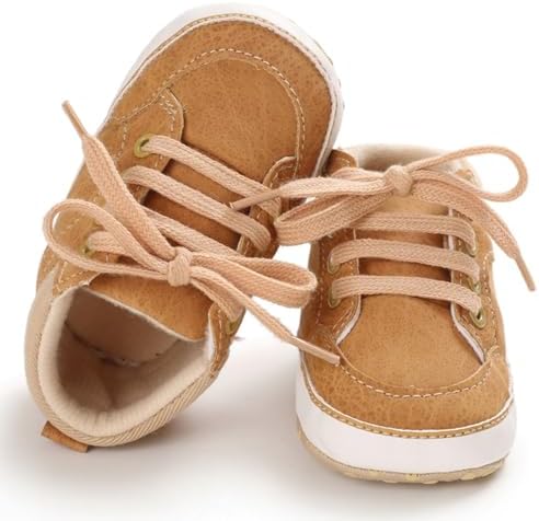 Baby Boys Girls Booties Fleece Anti-Slip Soft Sole Boots Toddler First Walker - Image 7