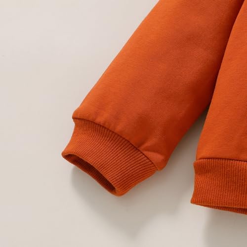 Happy Town Baby Fall Outfits for Girl Boy Long Sleeve Hoodie Top and Long - Image 5