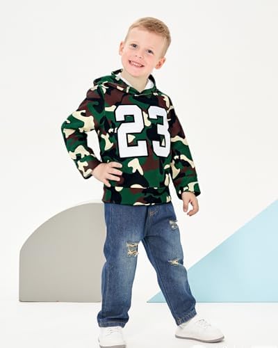 XUANHAO Baby Boy Clothes Toddler Outfits Hoodie Jeans Clothing 12 Months-5T - Image 2
