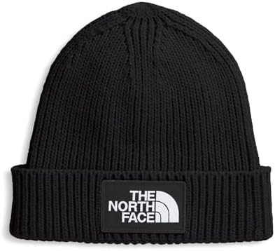 The North Face Kids' Baby Logo Box Beanie | Woven Logo Patch, Cuffed Design by Unknown