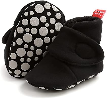 Baby Booties Cozy Fleece Slippers Soft Baby Shoes - Image 4