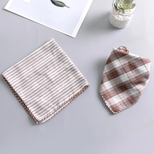 Double Layers Two Tones Dog Cotton Bandana Bibs Scarf DCB06 B&B - Image 5