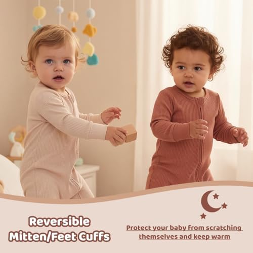 Bafeicao 3 Pack Baby Boy Girl Rompers - Image 3