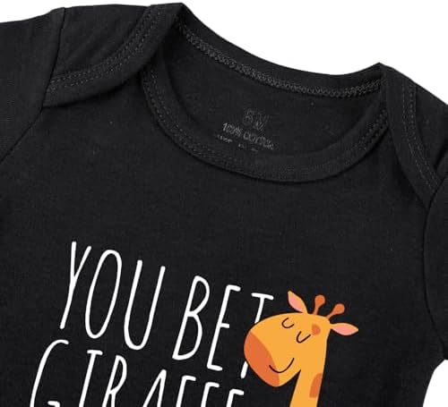 listery Funny Baby Clothes Boy Cute Giraffe Baby Funny Newborn - Image 4