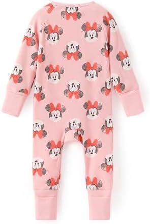 Disney Baby Organic Cotton Zip Footie Clothes Romper Outfit - Image 2