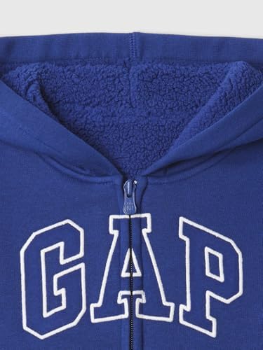 GAP Baby Boys' Cozy Logo Full Zip - Image 3