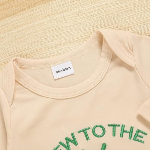 GRNSHTS Newborn Baby Boy Romper Coming Home Outfits Letter Print Bodysuit - Image 5