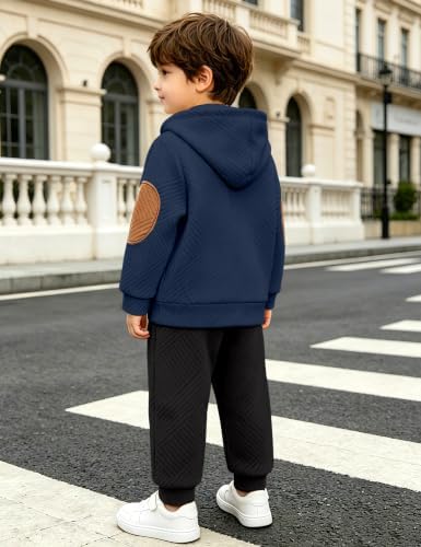 Oranchids Toddler Baby Boy Clothes Long Sleeve Hoodie Sweatshirt Tops and Pants - Image 4