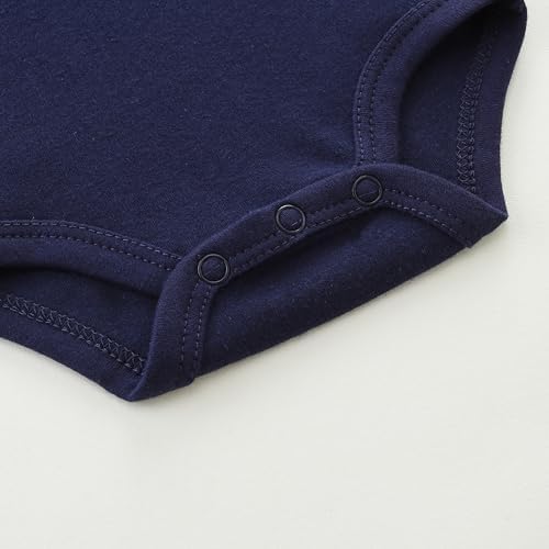 Baby Girl Collared Onsie Polo Bodysuit Boy Cotton Romper Short Sleeve 0~24M - Image 6