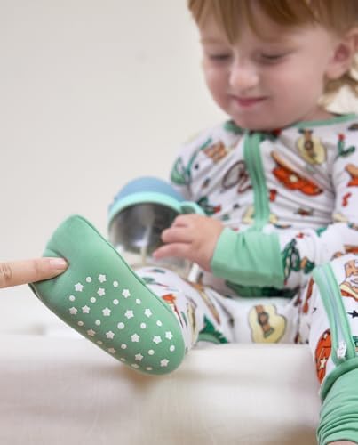 babee Reshinee Bamboo Viscose Baby Footie Pajama, Zipper Sleeper Boys Girls - Image 5