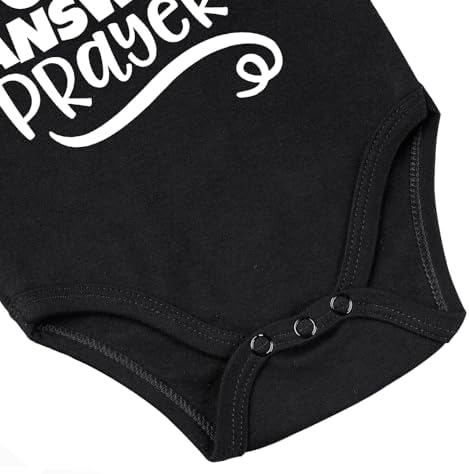 listery I'M Proof That God Answers Prayers Baby Bodysuit Baby Religious Infant - Image 6