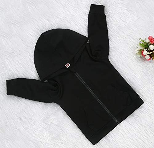 Imcute Baby Zip Up Hoodie, Unisex inflant Toddler Long Sleeve Sweatshirts - Image 3