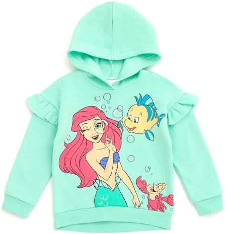 Disney Girls' Fleece Hoodie and Jogger Set - Image 3