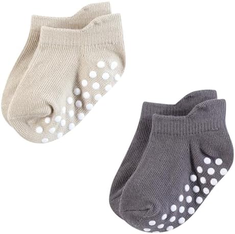 Hudson Baby Unisex Baby Non-Skid No-Show Socks - Image 3
