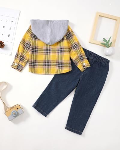XUANHAO Baby Boy Clothes Toddler Outfits Hoodie Jeans Clothing 12 Months-5T - Image 3