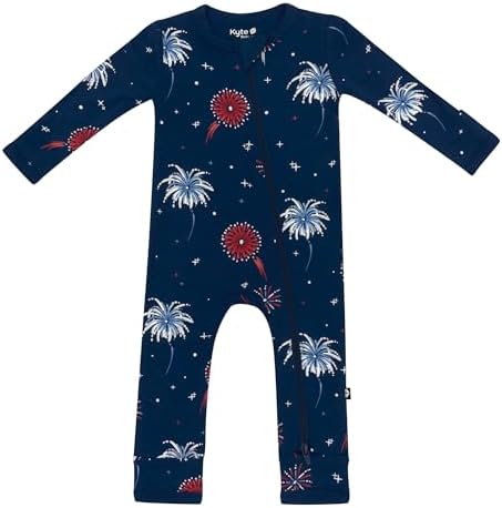 KYTE BABY Soft Bamboo from Rayon Long Sleeve Unisex Bodysuit, 0-24 Months by KYTEBABY