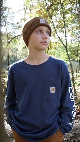Carhartt Unisex Kids Youth Knit Beanie Cuff Hat - Image 3