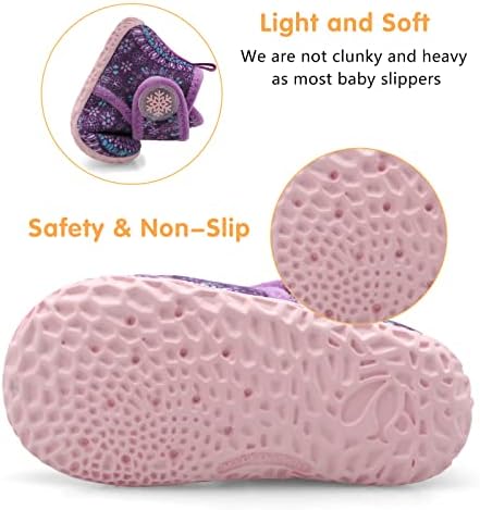 FEETCITY Baby Booties Girls Boys Infant Slippers First Walkers Shoes Warm Socks - Image 6