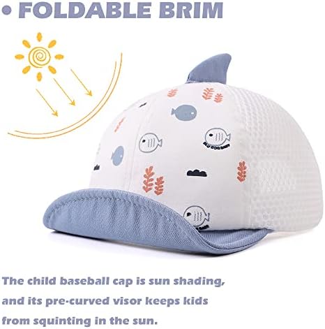 JANGANNSA Baby Duck Cap Infant Kids Sun Hat Bear Cute Cartoon Caps Spring Summer - Image 3