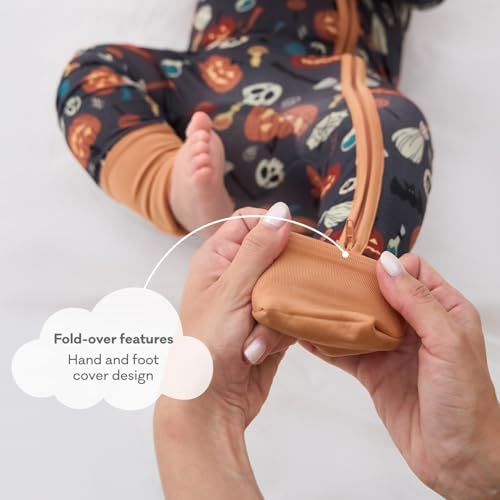 pureborn Baby Sleeper Viscose from Bamboo Zipper Footies Pjs 0-24 Months | - Image 6