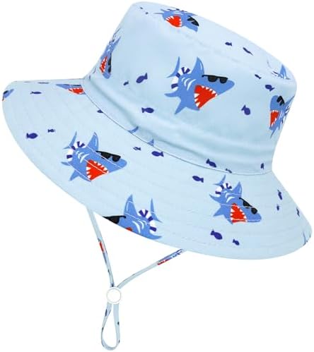 Baby Sun Hat Baby Boy Hats Toddler Hat UPF 50+ Bucket Hat by Olreco