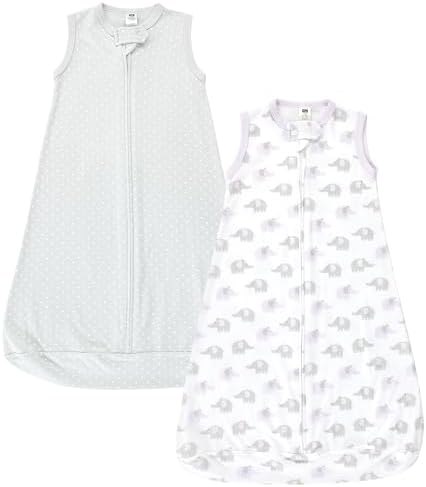Hudson Baby Unisex Baby Cotton Long-Sleeve Wearable Sleeping Bag by HudsonBaby