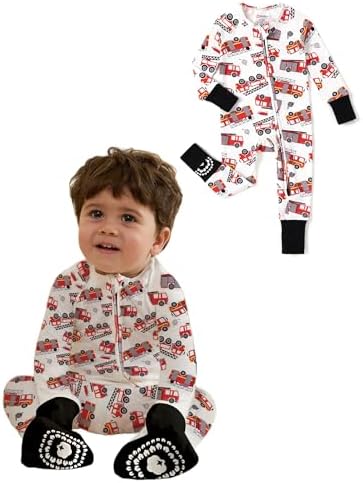 PATPAT Organic Cotton Baby Footie Pajamas by PATPAT