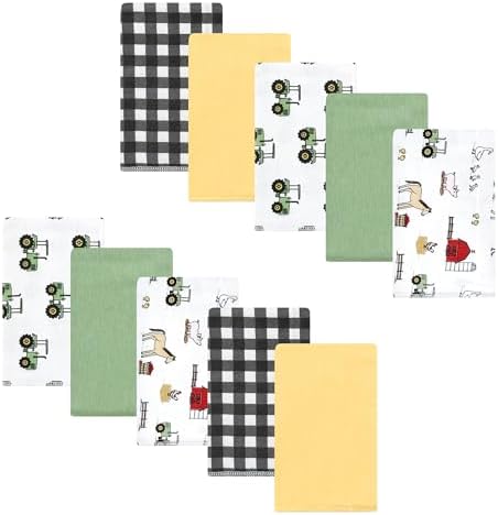 Luvable Friends Hudson Baby Flannel Burp Cloths 10pk by Luvable+Friends