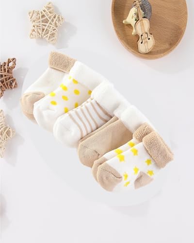 Baby Hats Mittens and Socks Set Soft Cotton Newborn Hat Glove - Image 6