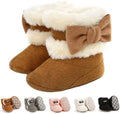 Ohwawadi Infant Baby Boots Boys Girls Cozy Fleece Slippers Snow Boots Winter by Ohwawadi
