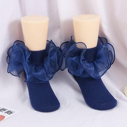 Newborn Baby-girls Socks and Bow Infant Toddler Ankle Socks - Image 5