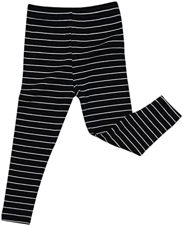 AVAUMA Stripe Pattern Baby Boys Girls Pajama Set Kids Toddler Snug fit Ribbed - Image 4