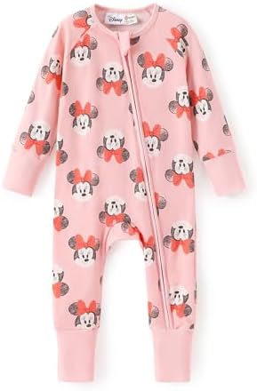 Disney Baby Organic Cotton Zip Footie Clothes Romper Outfit by Disney