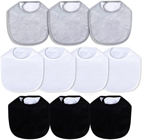 Hakochia Waterproof Baby Bibs Organic Cotton Super Soft and Absorbent by Hakochia