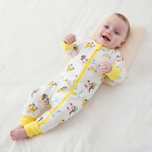 Disney Baby Organic Cotton Zip Footie Clothes Romper Outfit - Image 4