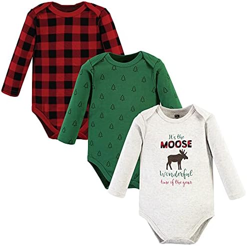 Hudson Baby Unisex Baby Cotton Bodysuits by HudsonBaby