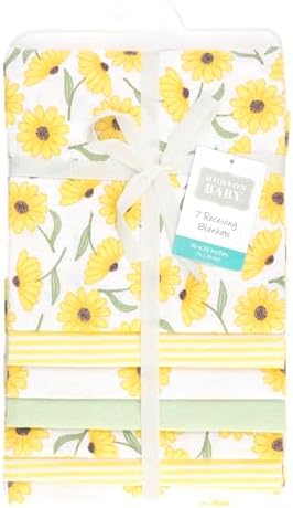 Hudson Baby Unisex Baby Cotton Polyester Flannel Receiving Blankets Bundle - Image 2