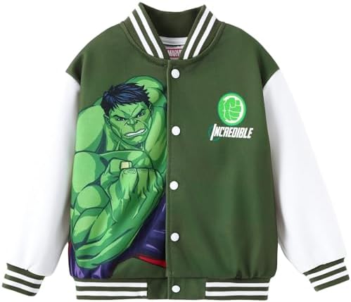 Disney Bomber Jacket Spider Man Marvel Toy Story Cars Varsity Cardigan2-13Y by Disney